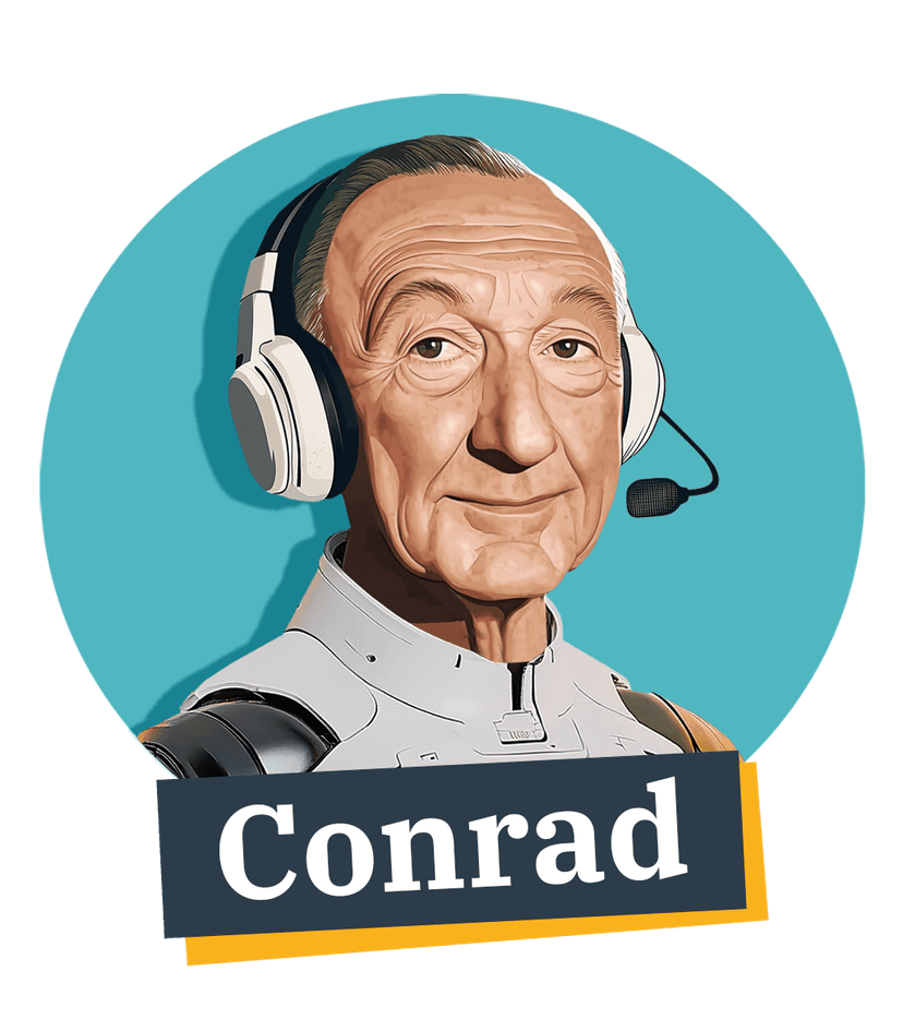 Conrad - Der erste politische KI-Chatbot für die CDU Nordrhein-Westfalen.